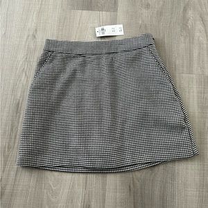 NWT Abercrombie tweed houndstooth mini skort
